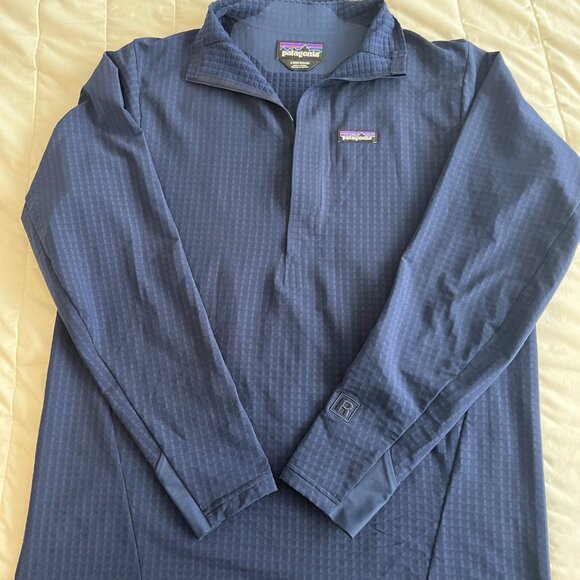 Mens R1 TechFace Navy Pullover L - Picture 1 of 7